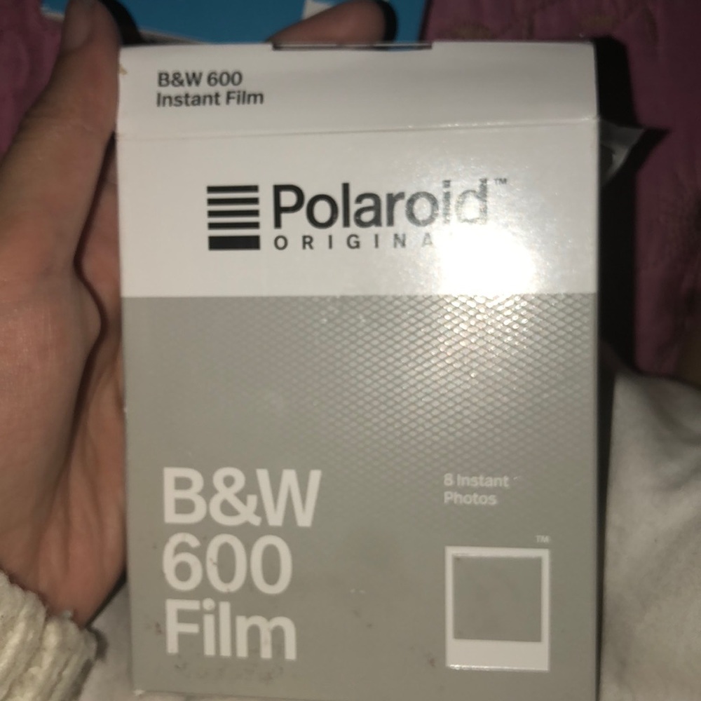 7 Polaroid photos B&W